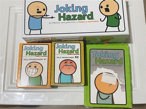 Joking Hazard Set Adult Card Game Deck Enhancement And Expansion Hobbies And Toys Toys And Games