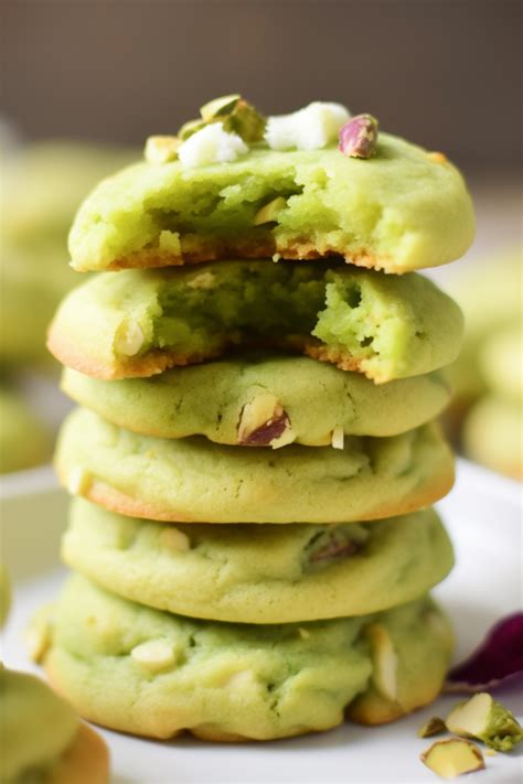 Pistachio Pudding Cookies