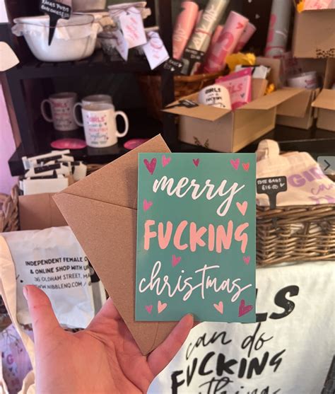 Merry Fucking Christmas Card Nibble Nq