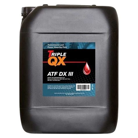 Triple Qx Atf Dexron Iii Automatic Transmission Power Steering Fluid 20