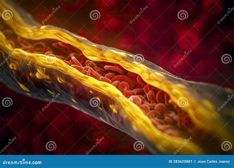 Atheroma Plaque Inside Artery Royalty Free Illustration Cartoondealer