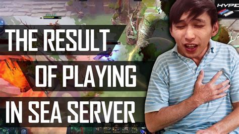 The Result Of Playing In Sea Server Singsing Dota Highlights Youtube