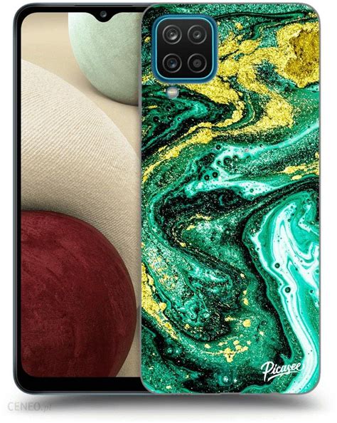 Silikonowe Prze Roczyste Etui Na Samsung Galaxy A A F Green Gold