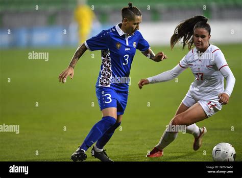 Dumitrita Prisacari and Svenja Folmli during the FIFA Women's World Cup