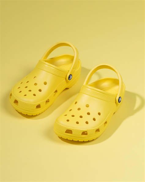 Shop Crocs Classic Clogs In Lemon - Fast Shipping & Easy Returns - City ...