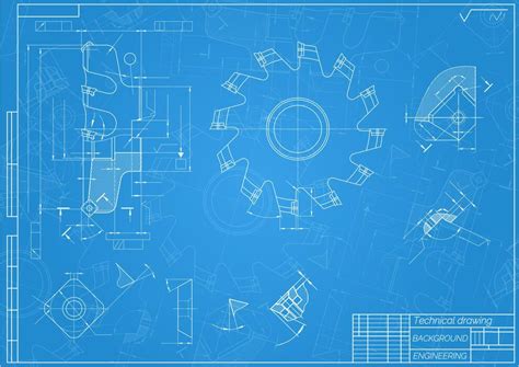 blueprint background vector art icons  graphics