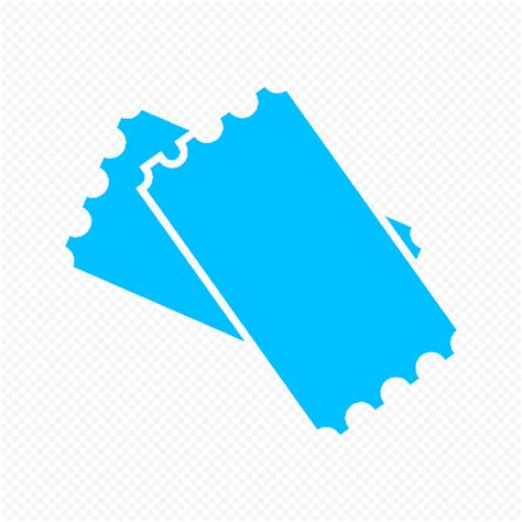 Ticket Blue Icon Logo Image Png Citypng