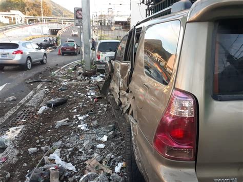 Automovilista En Aparente Estado De Ebriedad Provoca Accidente Con Dos