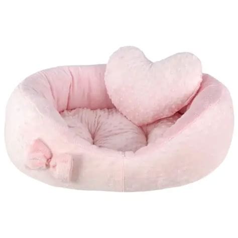 Cama Oval Minky Rosa El Armario De Sugar