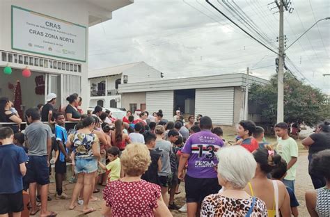 Creas Zona Norte - Cras Zona norte completa seis anos com casa cheia - Rádio Cachoeira