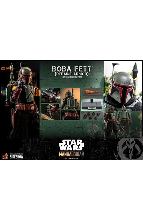 Hot Toys Star Wars The Mandalorian Boba Fett Repaint Armor Action Figure