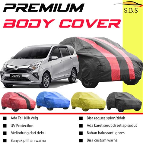 Jual Body Cover Mobil Sigra Sarung Mobil Sigra Sigra R Sigra Lama New