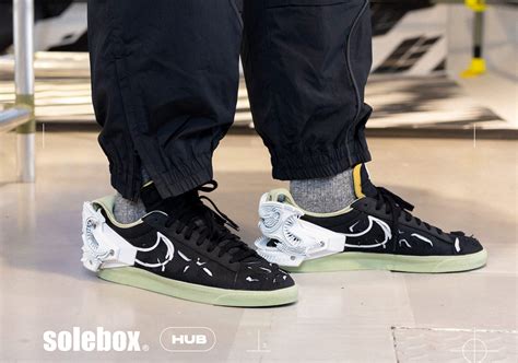 ACRONYM Nike Blazer Low solebox Dynamics Lab Exhibition | SneakerNews.com