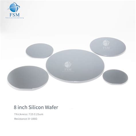 N P Type Inch Single Crystal Semiconductor Silicon Wafer China