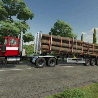 Fliegl Timber Runner Autoload Wood V1 0 FS22 Mod Farming Simulator 22 Mod