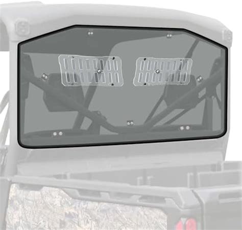 Amazon Starknightmt Sliding Vent Utv Rear Windshield Compatible