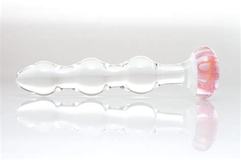 Rose Anal Beads Hedonic Glass