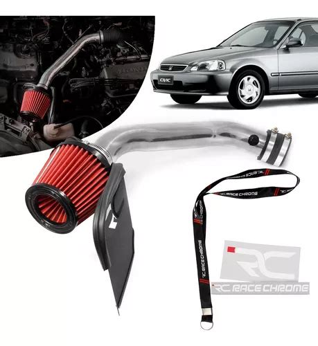 Kit Intake Filtro Esportivo Honda Civic V Escorrega