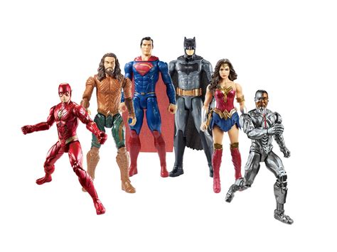 Dc Comics Justice League 4 Inch Action Figures 6 Pack