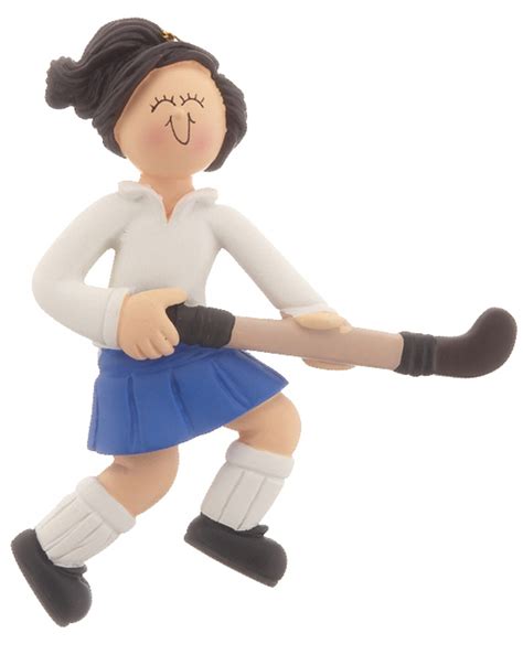 Field Hockey Player Christmas Ornament Field Hockey