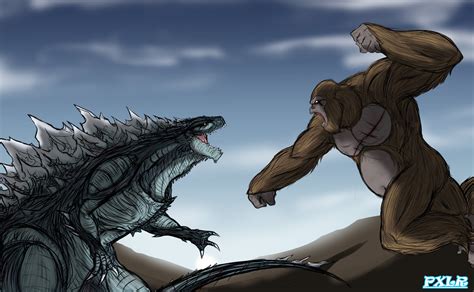 Como DESENHAR GODZILLA VS KONG Cómo Dibujar GODZILLA VS