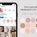 Nude Neutral Instagram Higlight Covers Neutral Pastel Insta Story Pink Icons Minimalist Ig