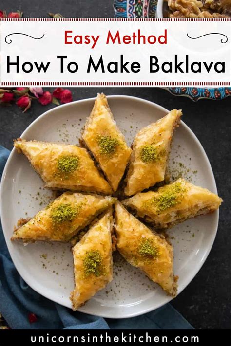 Perfect Baklava Recipe • Unicorns In The Kitchen