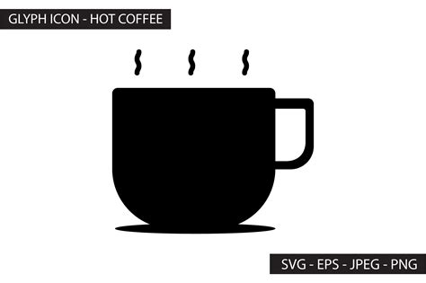 Hot Coffee Icons Graphic By Sikey Studio Creative Fabrica