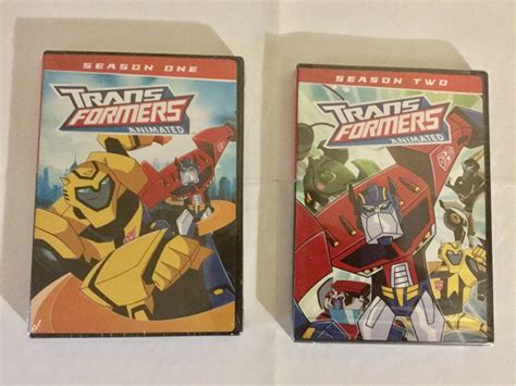 Brand New Transformers Animated Season 1 And 2 Dvd Set