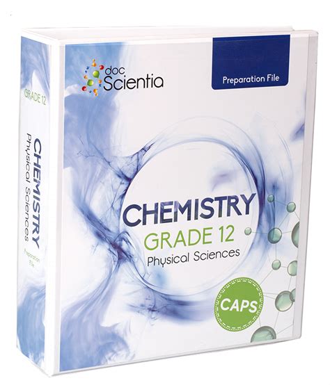 Gr 12 Chemistry Preparation File