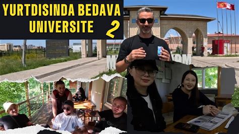 Bedava yurt dışı eğitim veren üniversitemiz Türk Kırgız Manas