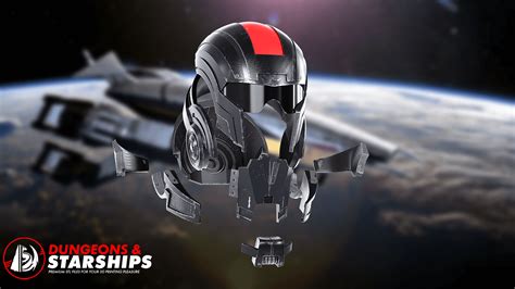 N7 Helmet Mass Effect 3d Model By Dungeonsandstarships On Thangs