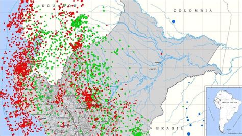 Nuevo Mapa Muestra Los Sismos Que Han Ocurrido En El Perú Desde 1960