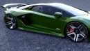 Lamborghini Aventador Svj Has Cgi Widebody Garb Wears It Like Supercar