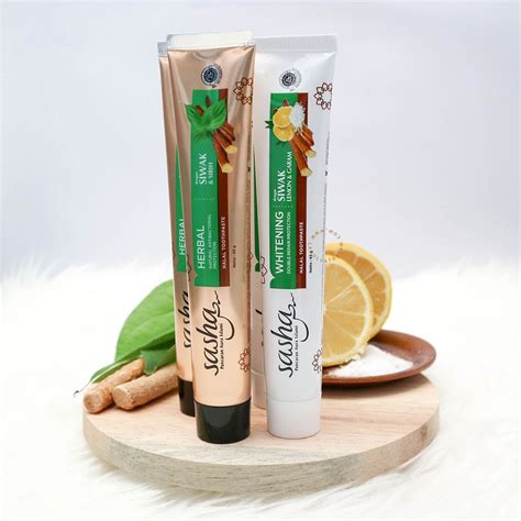 Jual Pasta Gigi Sasha Herbal Siwak Sirih Gram Asli Original