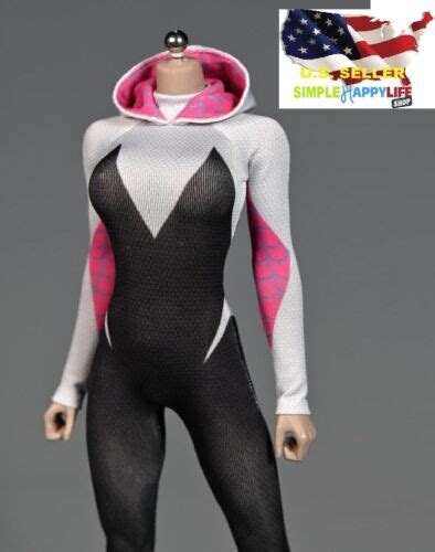 Buy Spider Woman Gwen Tight Suit For Phicen Hot Toys Female Figure Usa Online At Lowest
