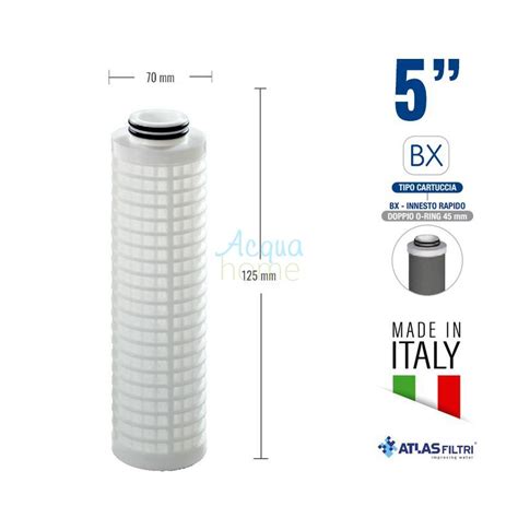 RA5012214 RL 5 BX 50 MCR CARTUCCIA RETE LAVABILE ATLAS FILTRI