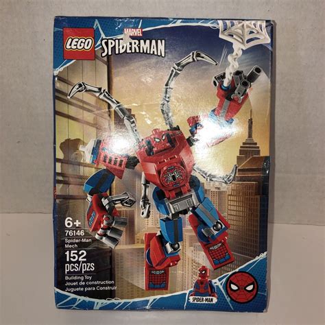 Lego 76146 Marvel Spider Man Mech 76146 Building Kit New 2020 152