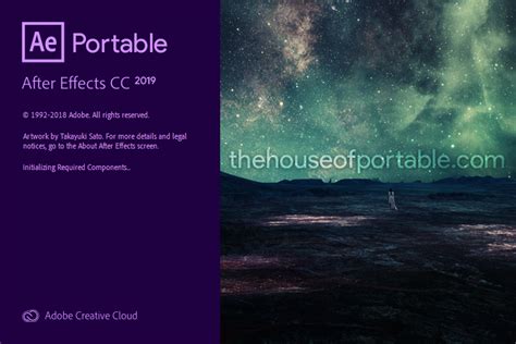 Adobe After Effects CC 2019 Portable Multilanguage The House Of