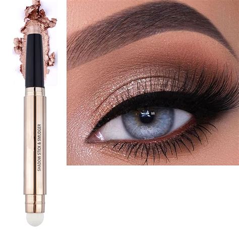Amazon LGSZGDCN Nude Eyeshadow Stick Makeup Pen Cream Shimmer