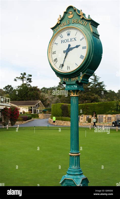 Pebble Beach California clock at Pebble Beach Golf Links exclusive golf ...