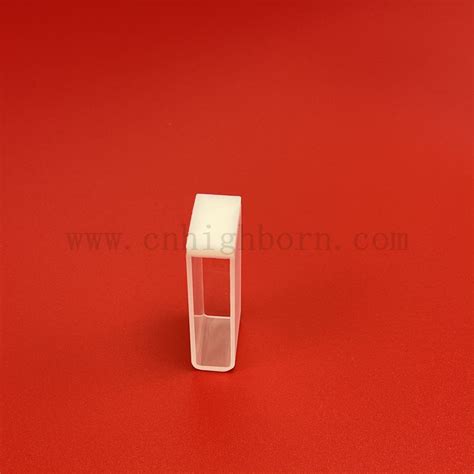 Laboratory Instrument Optical Glass Cell Spectrophotometer Standard Q105 Clear Quartz Cuvette