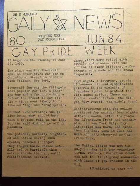 The Gay Freedom Movement Of Jamaica Latin American And Caribbean Collection UF Libraries
