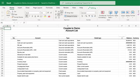 How To Export A Chart Of Accounts In Quickbooks