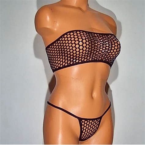 Fishnet Lingerie Etsy