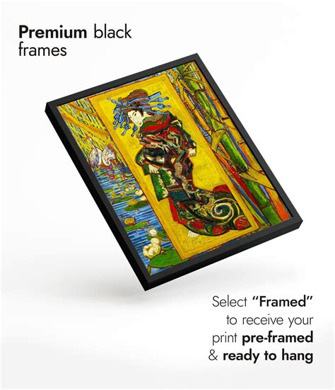 Courtesan After Eisen Vincent Van Gogh Masterpieces Framed Prints