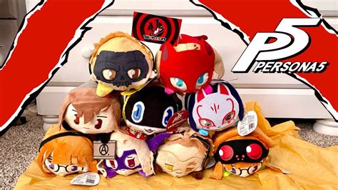 Reviewing The NEW Persona 5 Mochibi Plushies! - YouTube