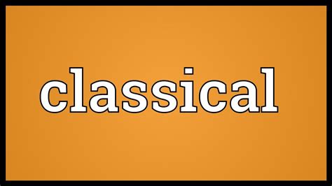 Classical Music Definition ster at Sue Alexander blog