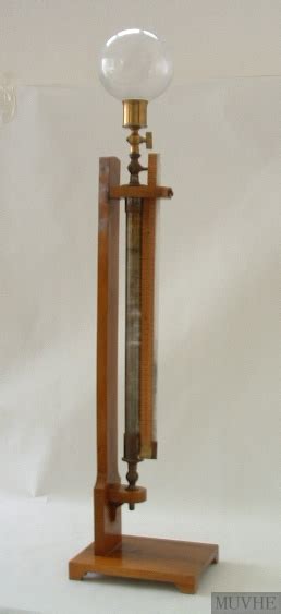 Aparato De Gay Lussac Para Medir La Tensi N De Una Mezcla De Vapores Y Gases Muvhe