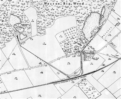 Quarries Os Map Wcandp Railway